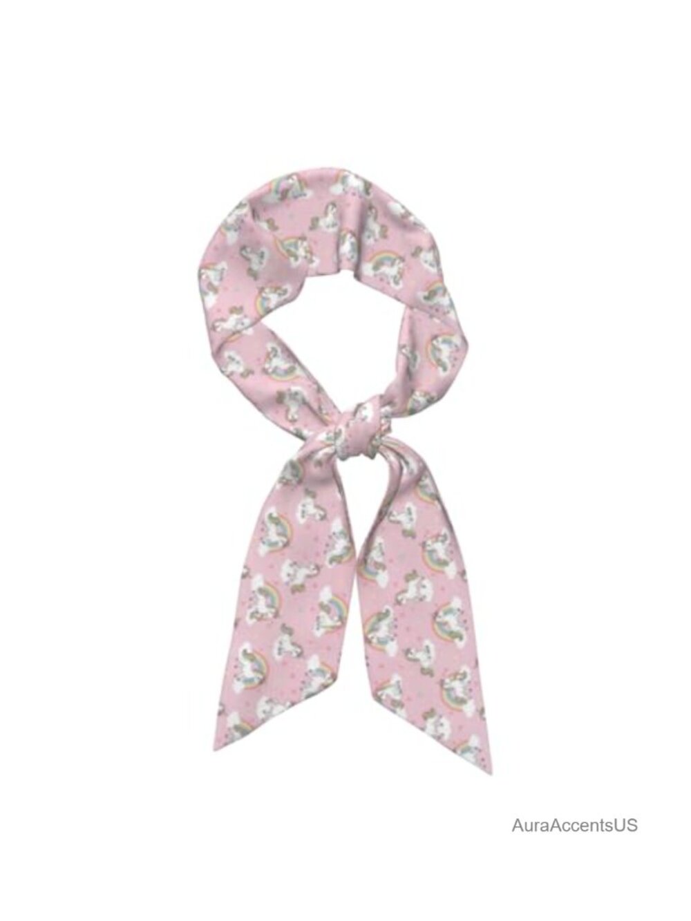 Satin Skinny Neck Scarf Hair Ribbon Neckerchief